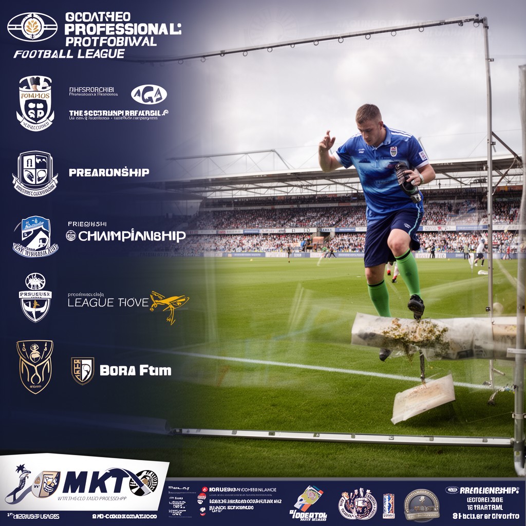 AI-generated illustration of Scottish Professional Football League
