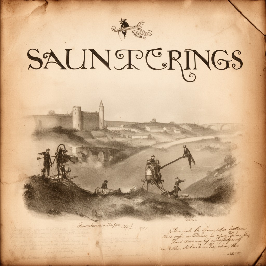 AI-generated illustration of Saunterings