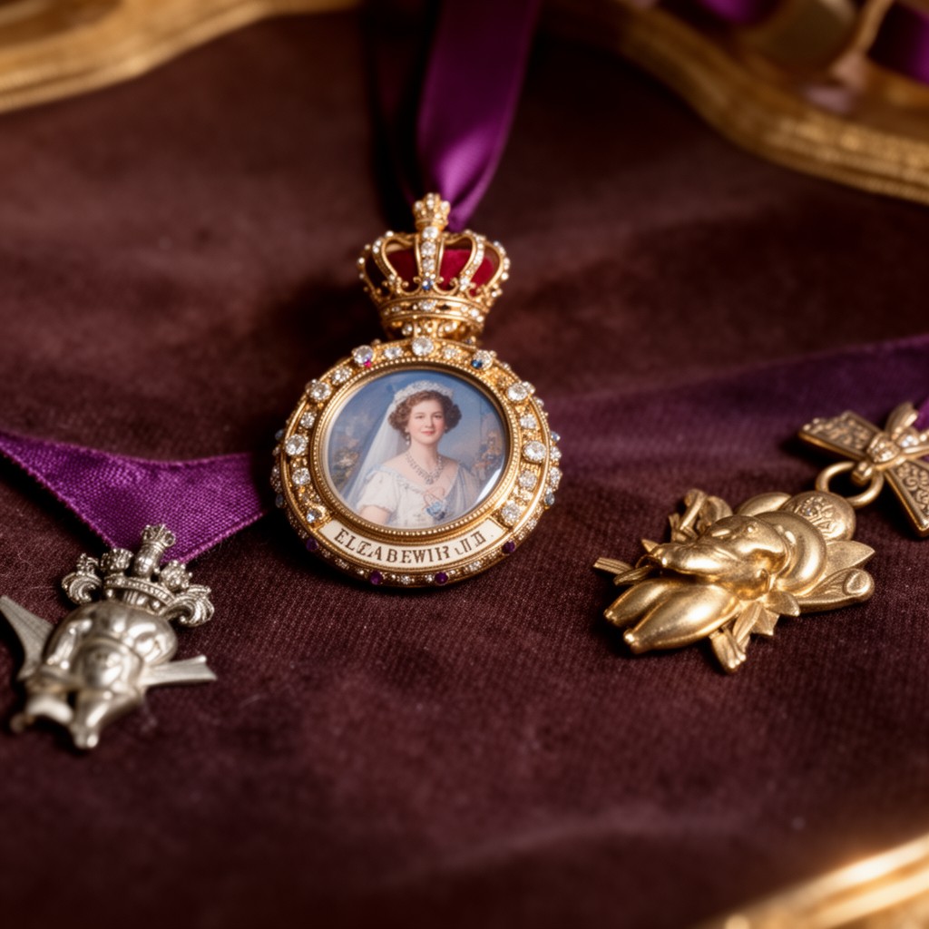 AI-generated illustration of Royal Family Order of Elizabeth II