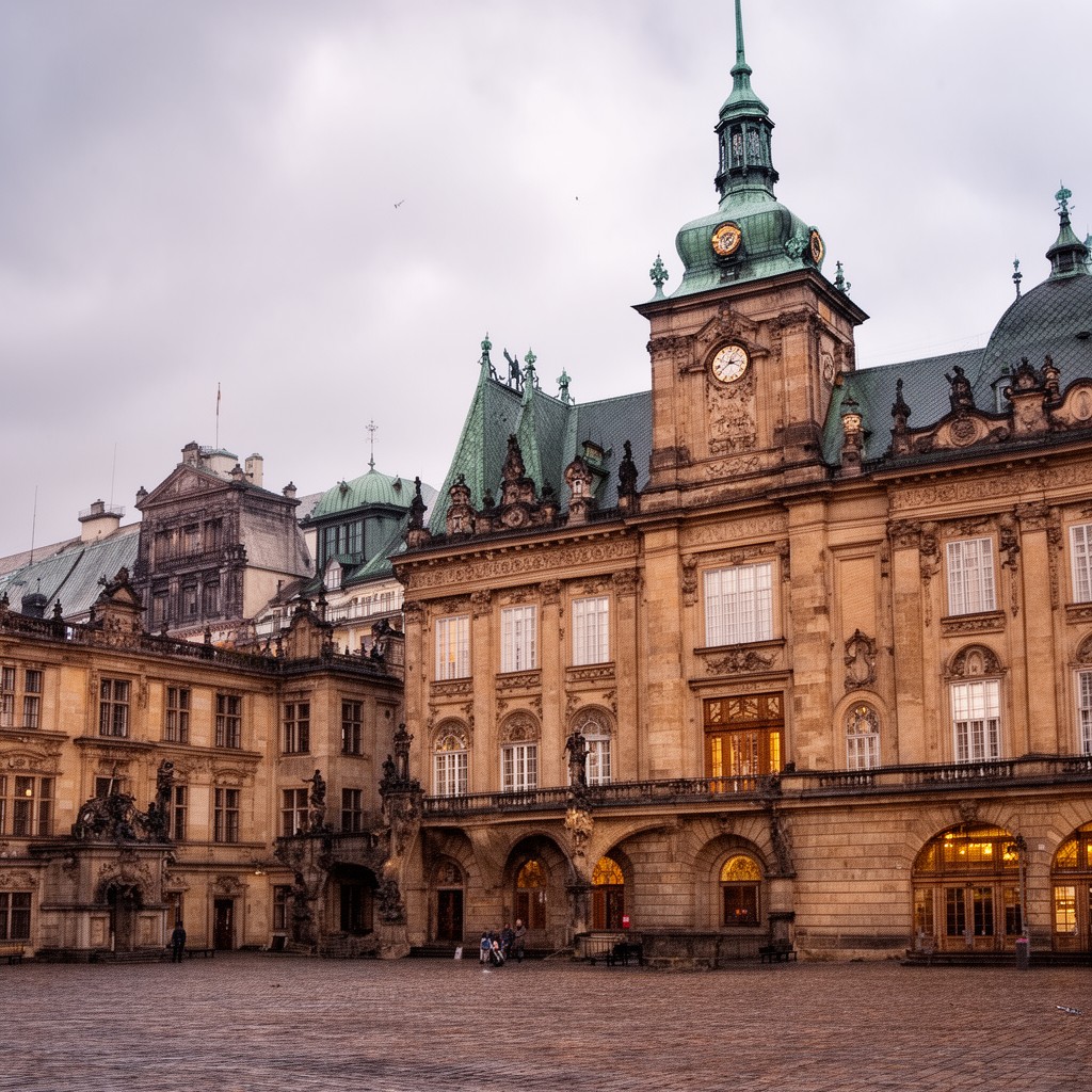 AI-generated illustration of Charles University in Prague