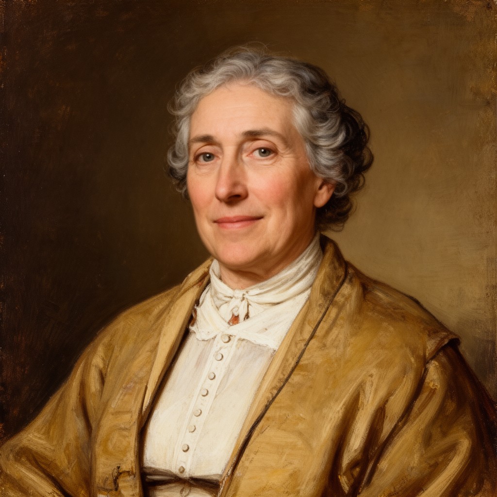 AI-generated illustration of Maria Cotton Mather