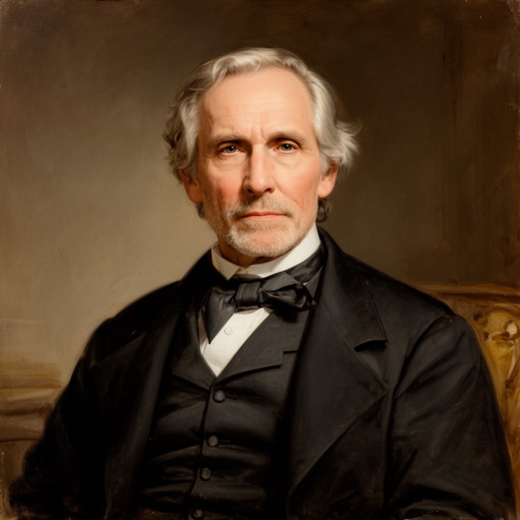 AI-generated illustration of Edward Beecher