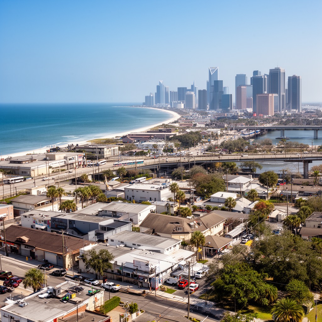 AI-generated illustration of Duval County, Florida