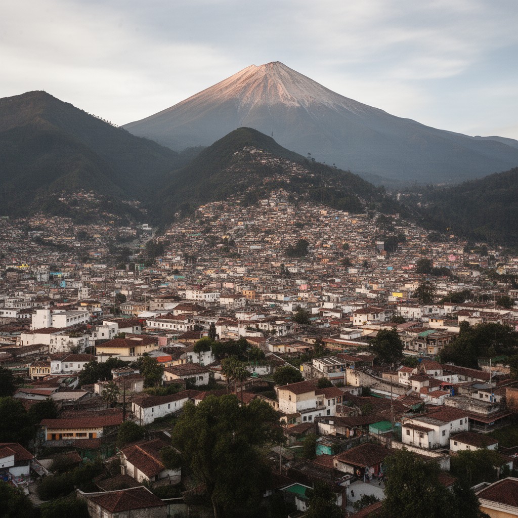 AI-generated illustration of Orizaba