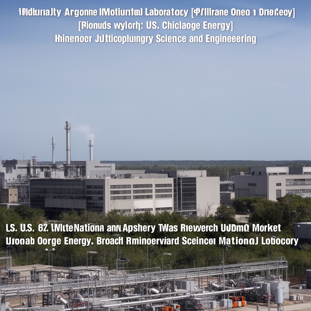 AI-generated illustration of Argonne National Laboratory
