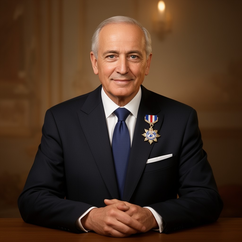 AI-generated illustration of Grand maître de la Légion d'honneur