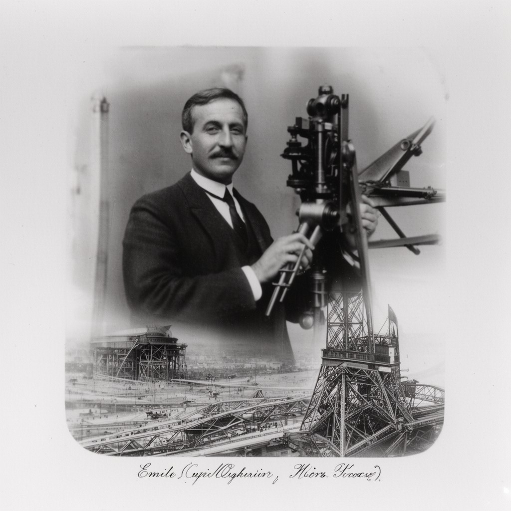 AI-generated illustration of Émile Nouguier