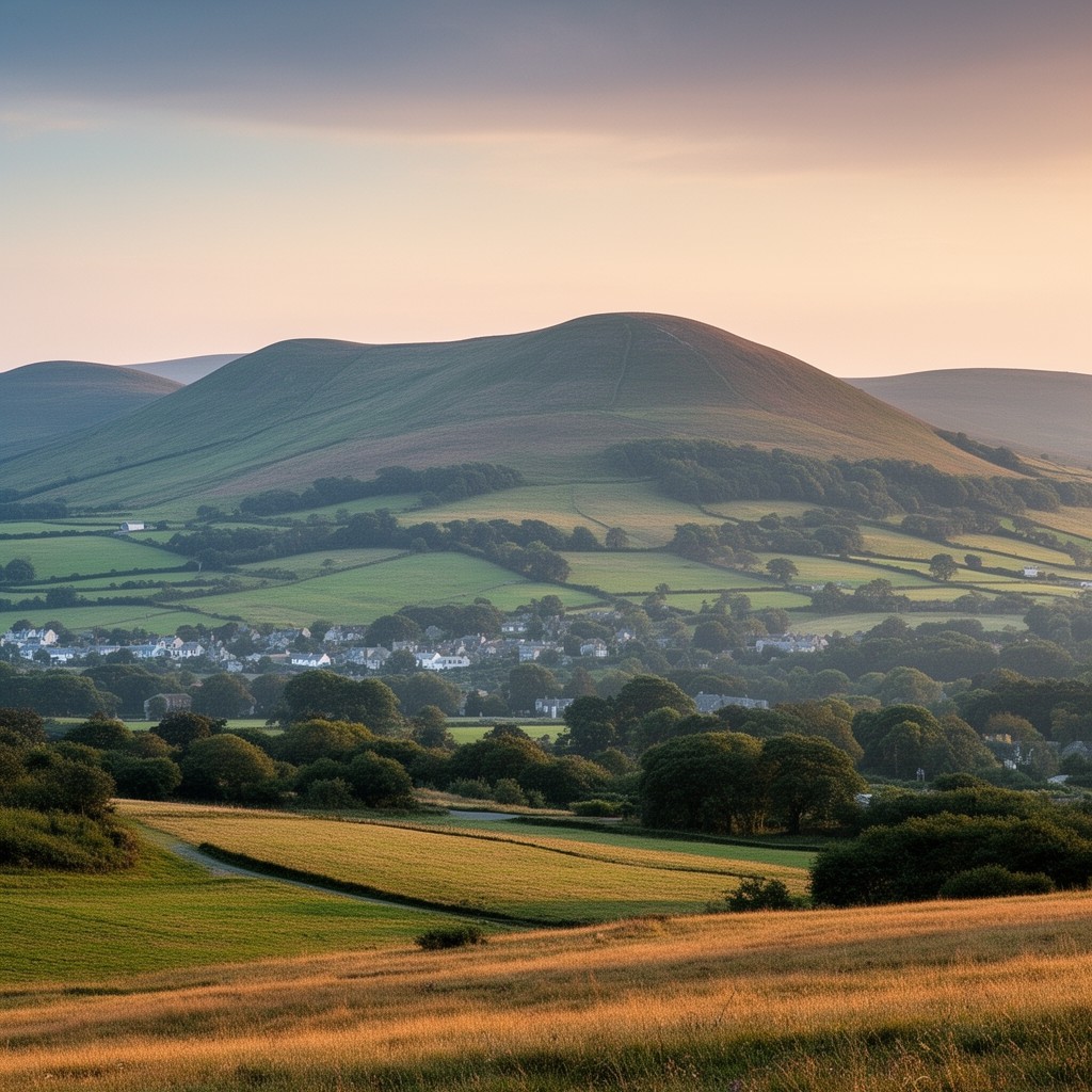 AI-generated illustration of Lomond Hills