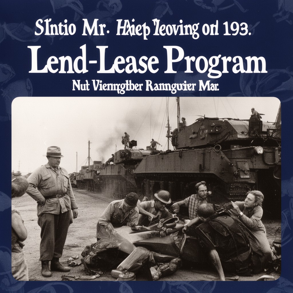 AI-generated illustration of Lend-Lease program