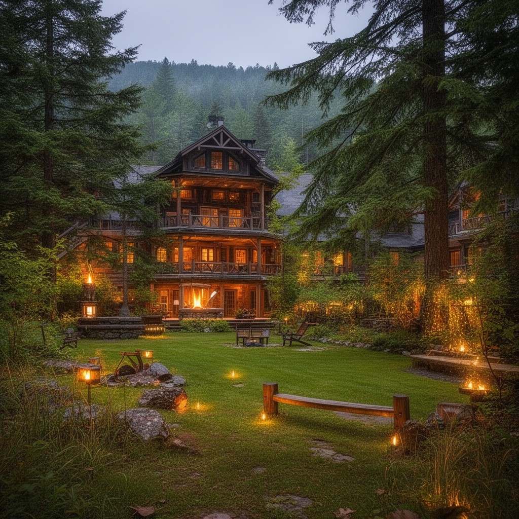 AI-generated illustration of Echo Camp