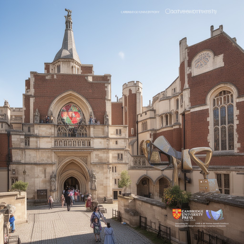 AI-generated illustration of Cambridge University Press