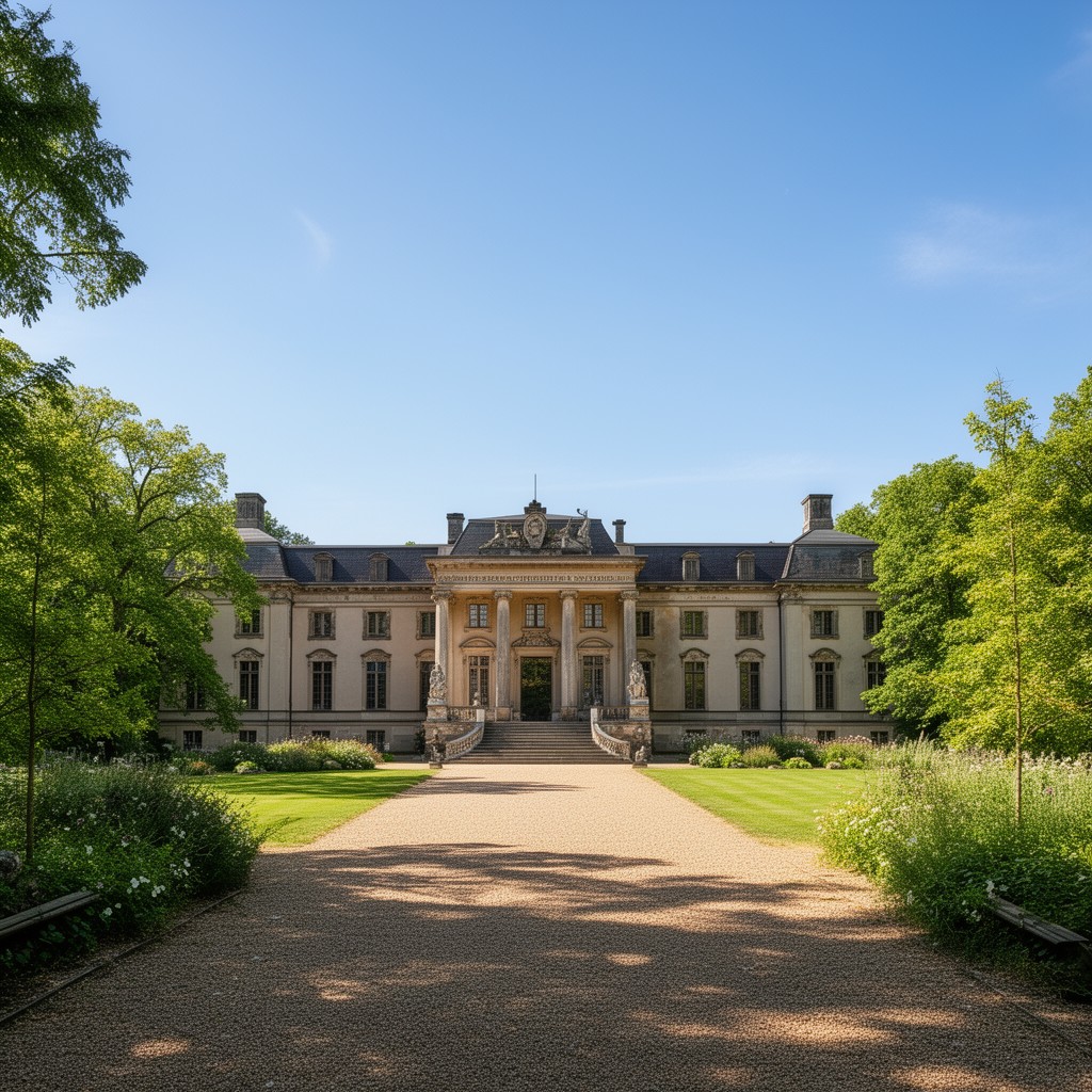 AI-generated illustration of Schloss Tegel