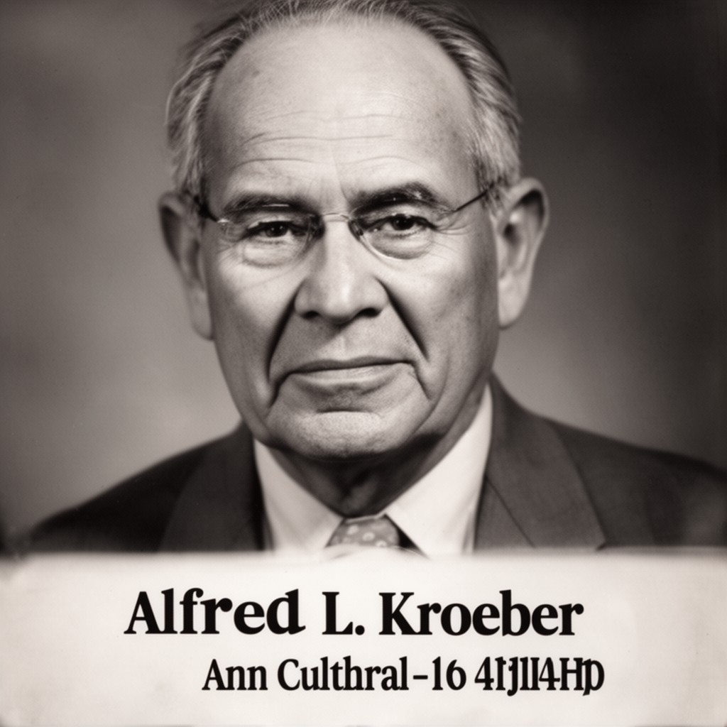 AI-generated illustration of Alfred L. Kroeber