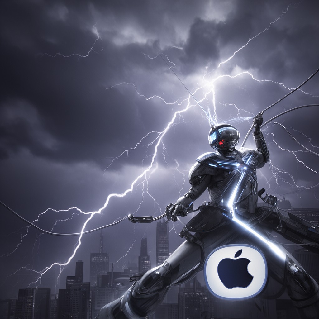 AI-generated illustration of Thunderbolt