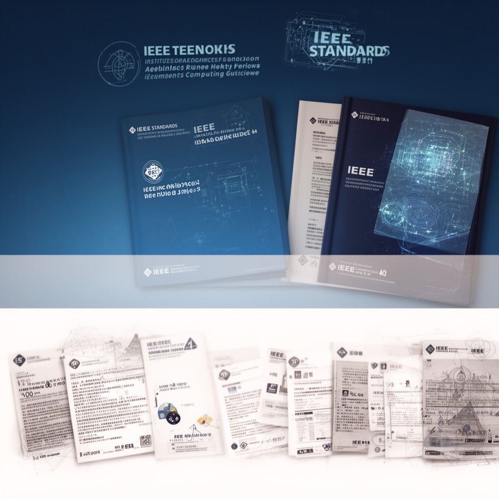 AI-generated illustration of IEEE standards