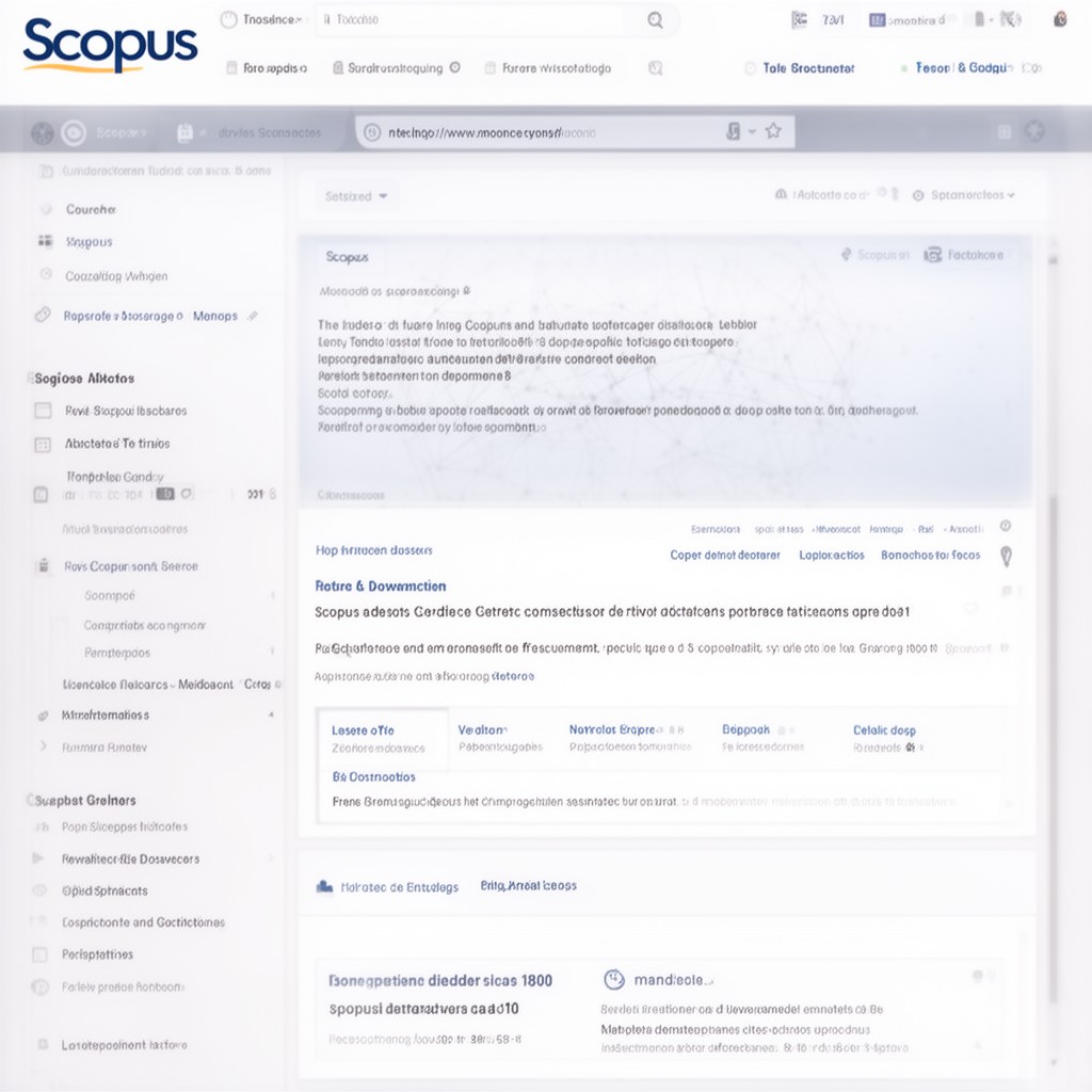 AI-generated illustration of Scopus