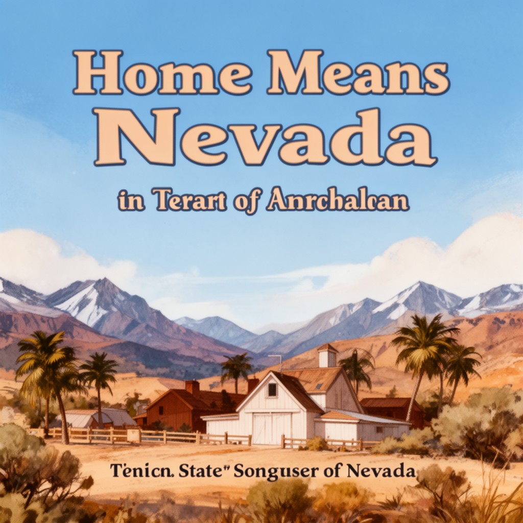 AI-generated illustration of Home Means Nevada
