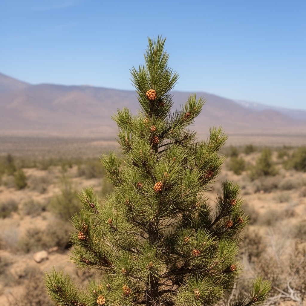 AI-generated illustration of Single-leaf pinyon