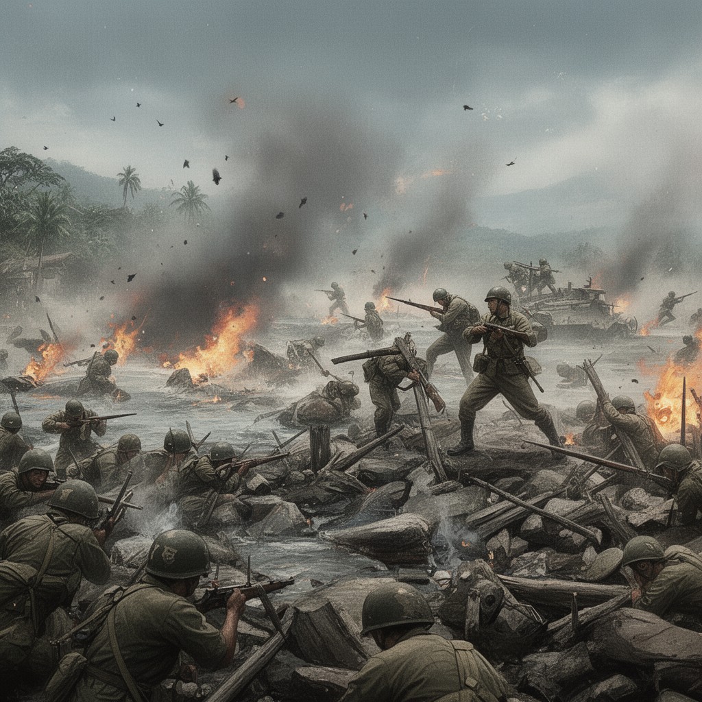 AI-generated illustration of Battle of the Points