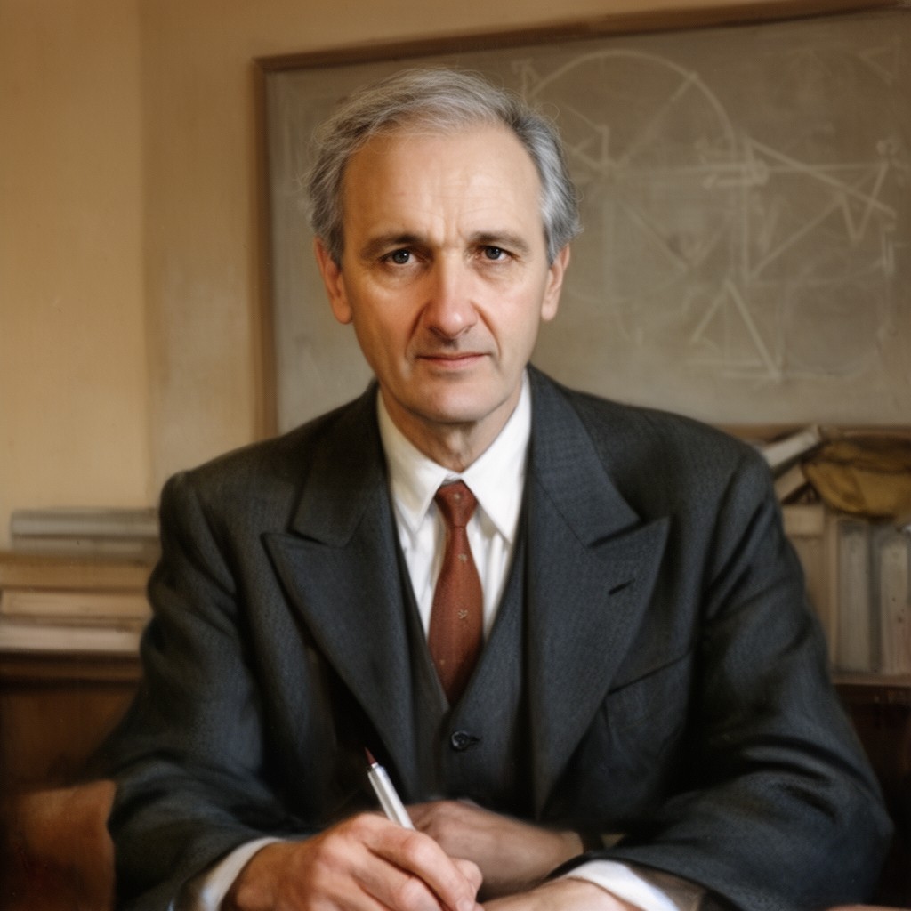 AI-generated illustration of Miloš Marić