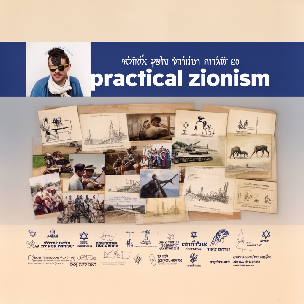 AI-generated illustration of Practical Zionism