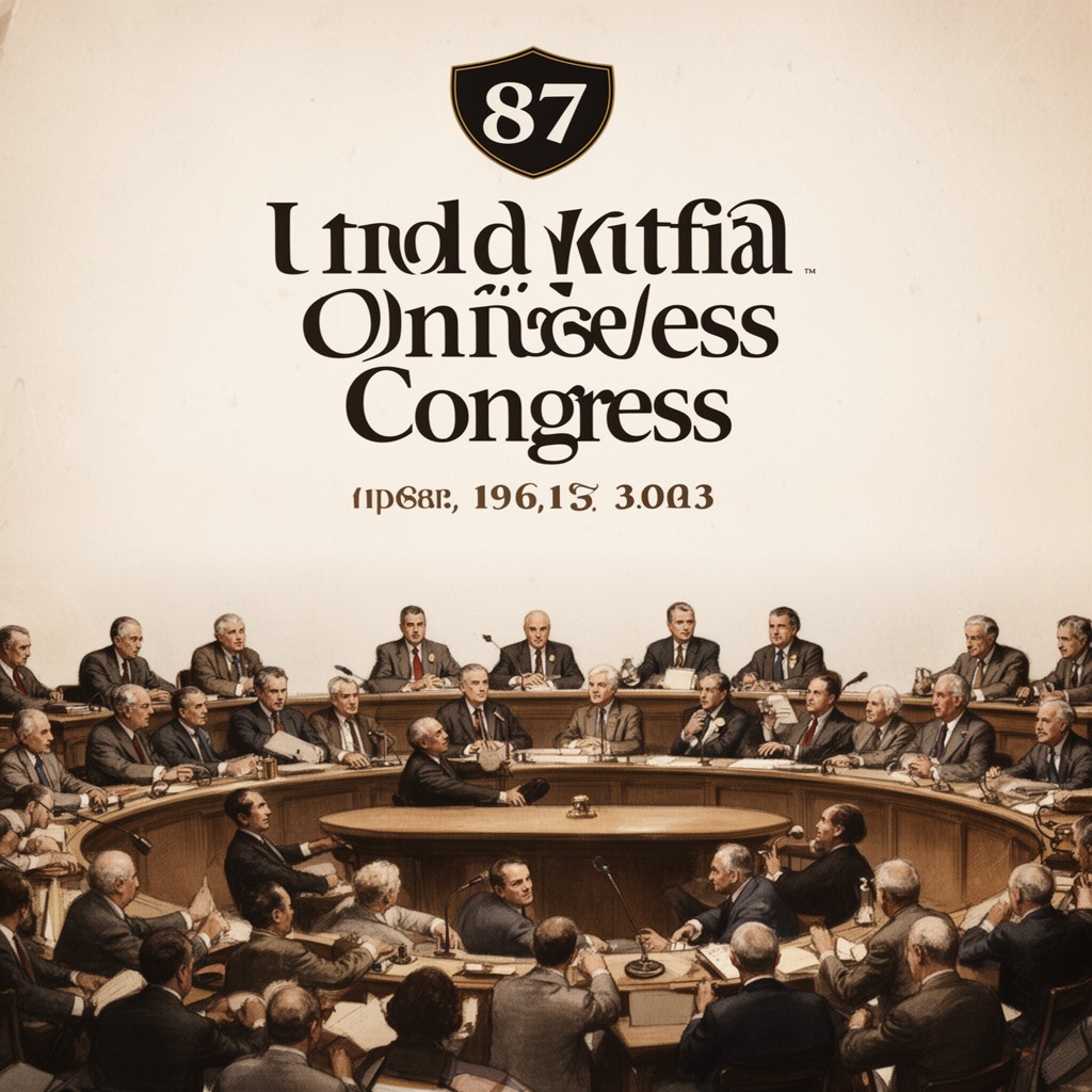 AI-generated illustration of 87th United States Congress