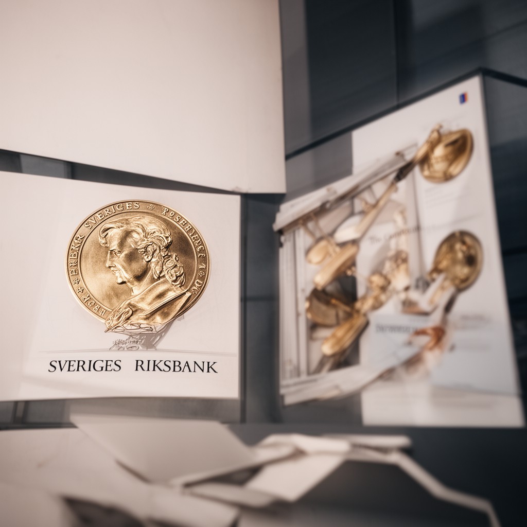 AI-generated illustration of Sveriges Riksbank