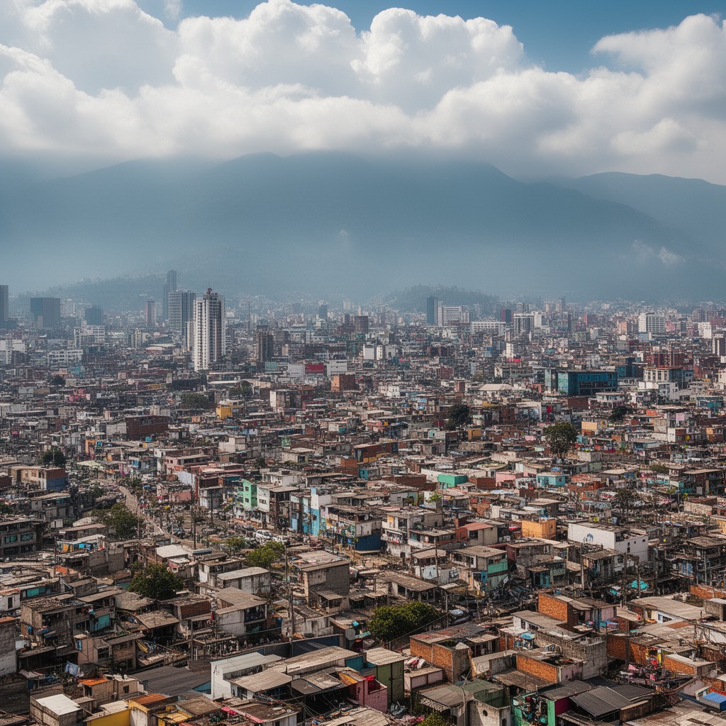 AI-generated illustration of Guatemala City