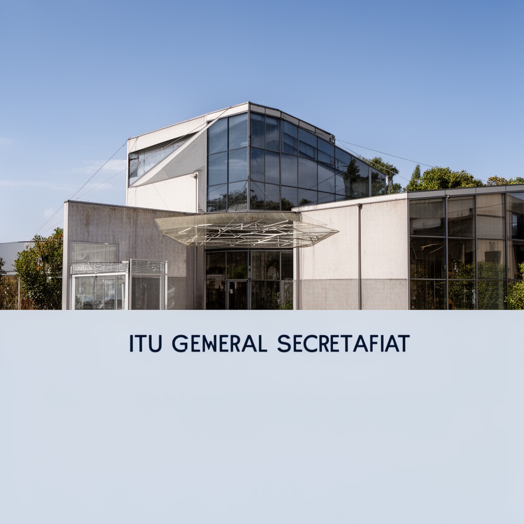 AI-generated illustration of ITU General Secretariat
