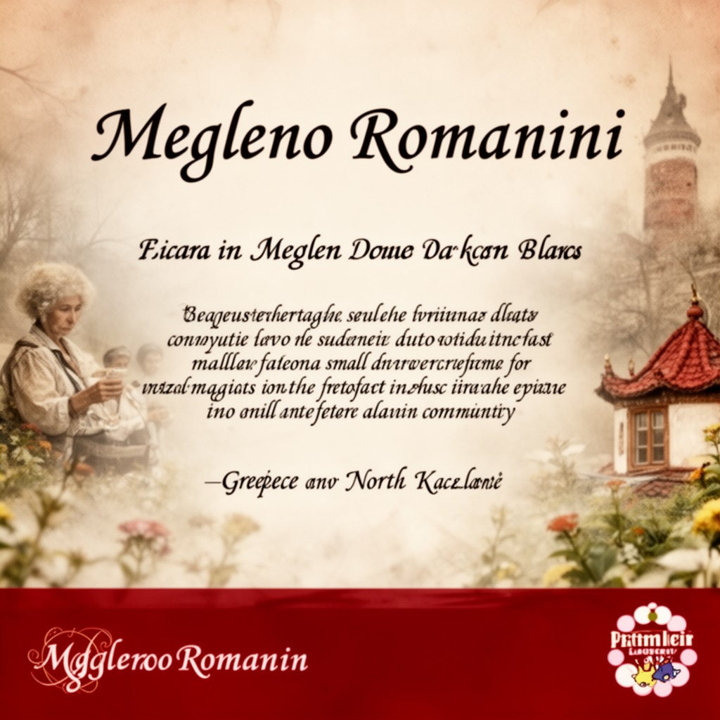 AI-generated illustration of Megleno-Romanian