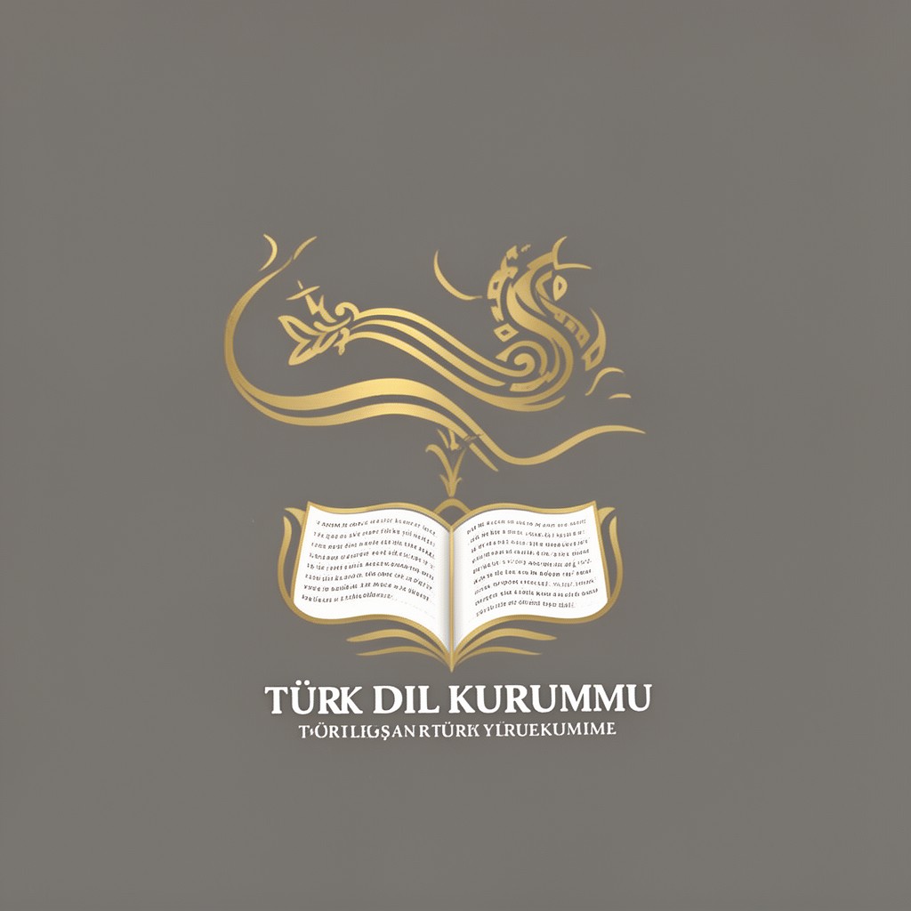 AI-generated illustration of Türk Dil Kurumu