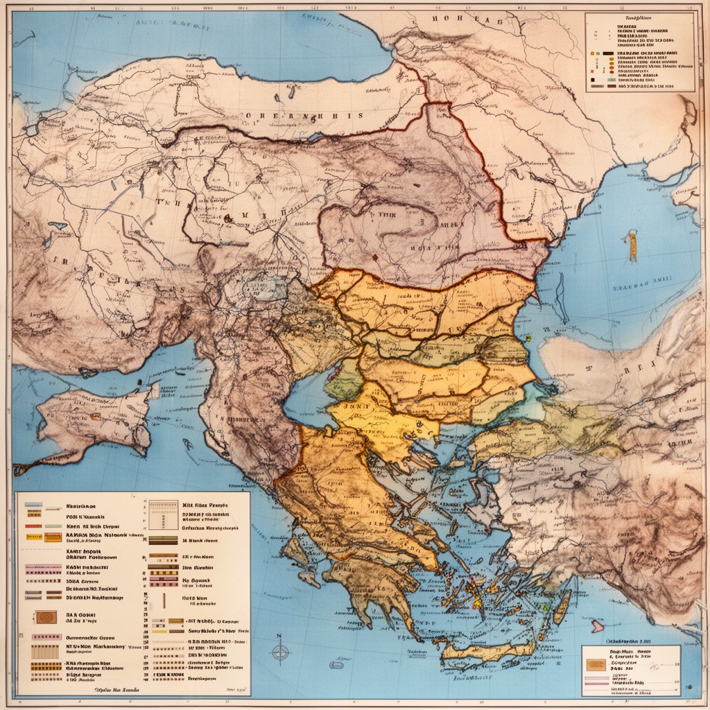 AI-generated illustration of Southwestern Turkic