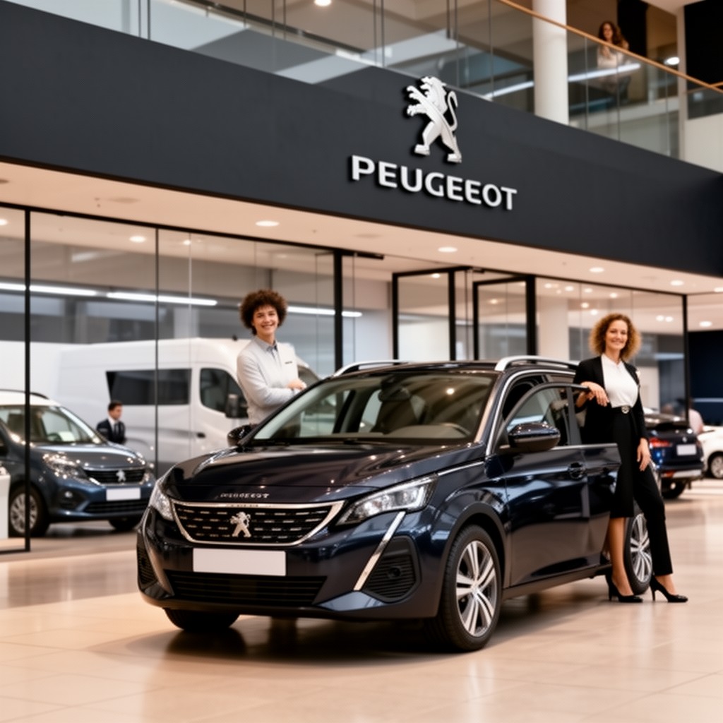 AI-generated illustration of Peugeot