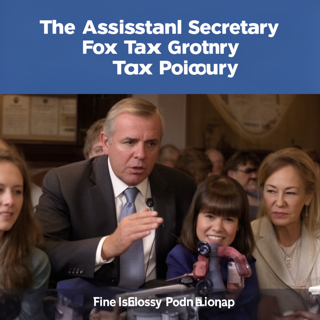 AI-generated illustration of Assistant Secretary for Tax Policy
