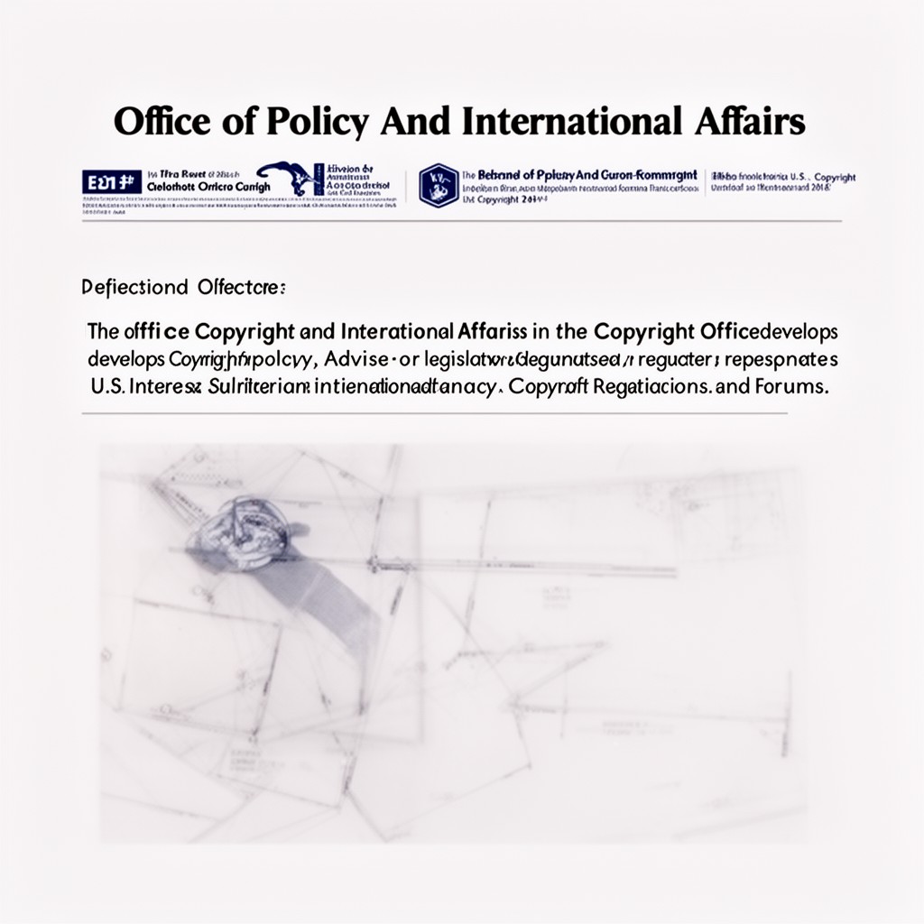AI-generated illustration of Office of Policy and International Affairs