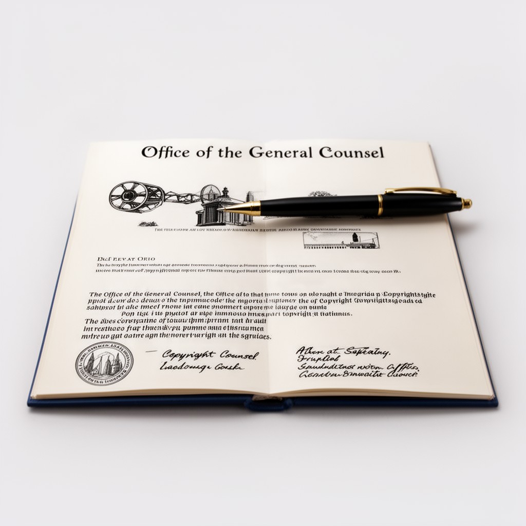 AI-generated illustration of Office of the General Counsel