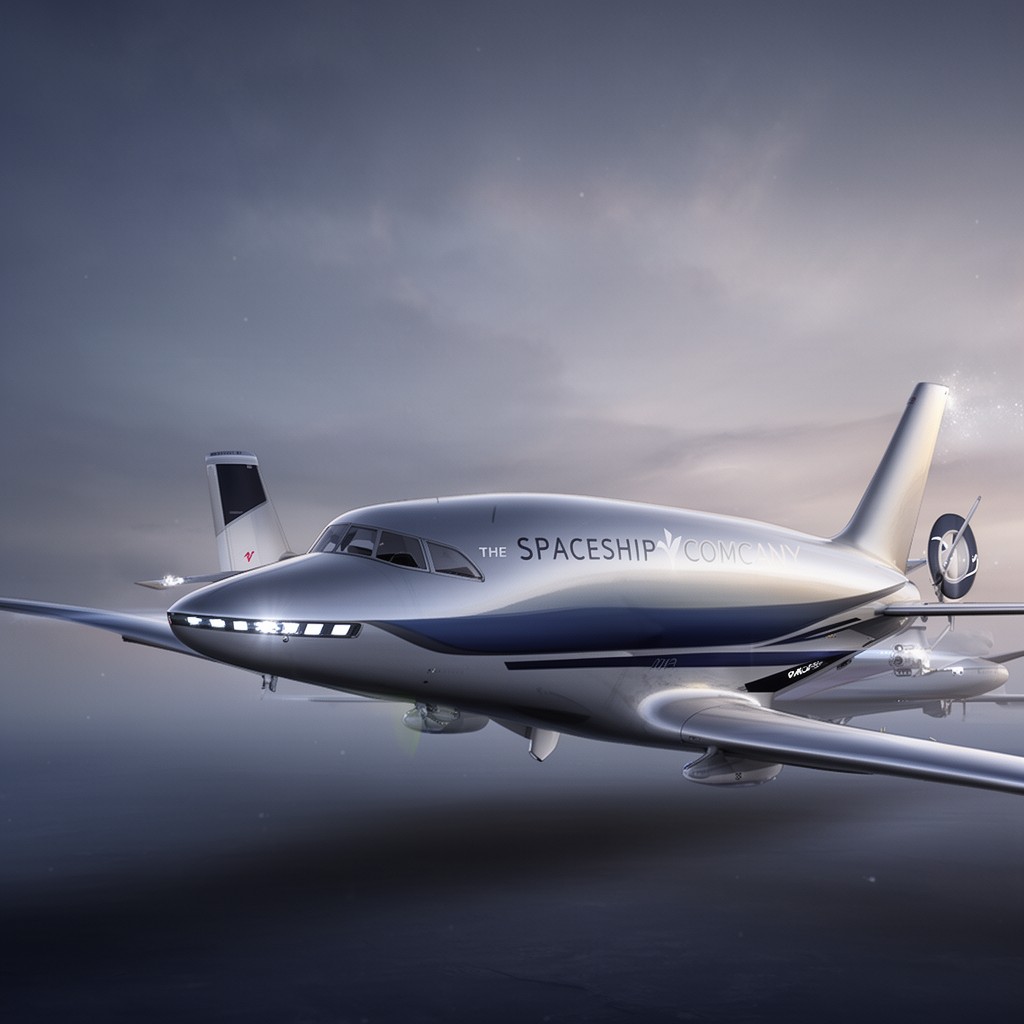 AI-generated illustration of The Spaceship Company