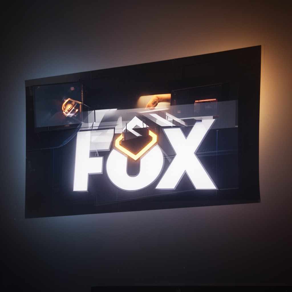 AI-generated illustration of Fox Broadcasting Company