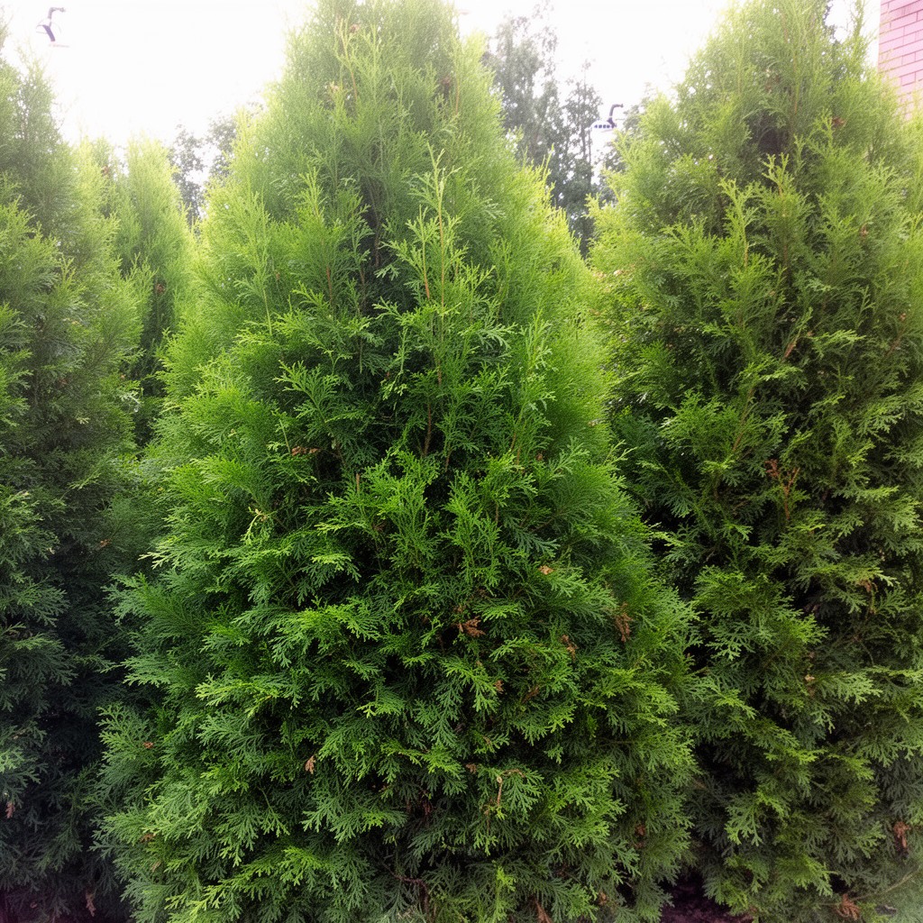 AI-generated illustration of Thuja