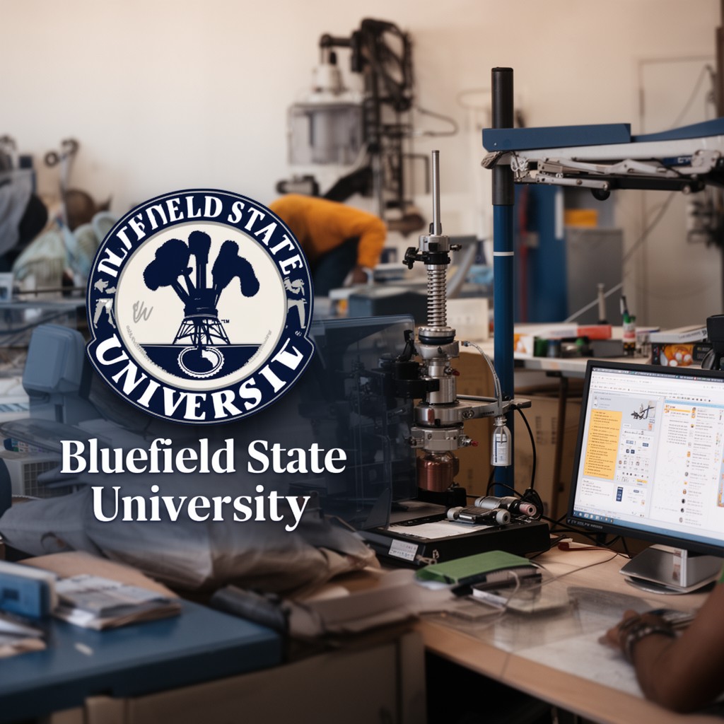 AI-generated illustration of Bluefield State University