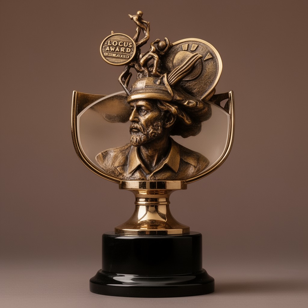 AI-generated illustration of Locus Award