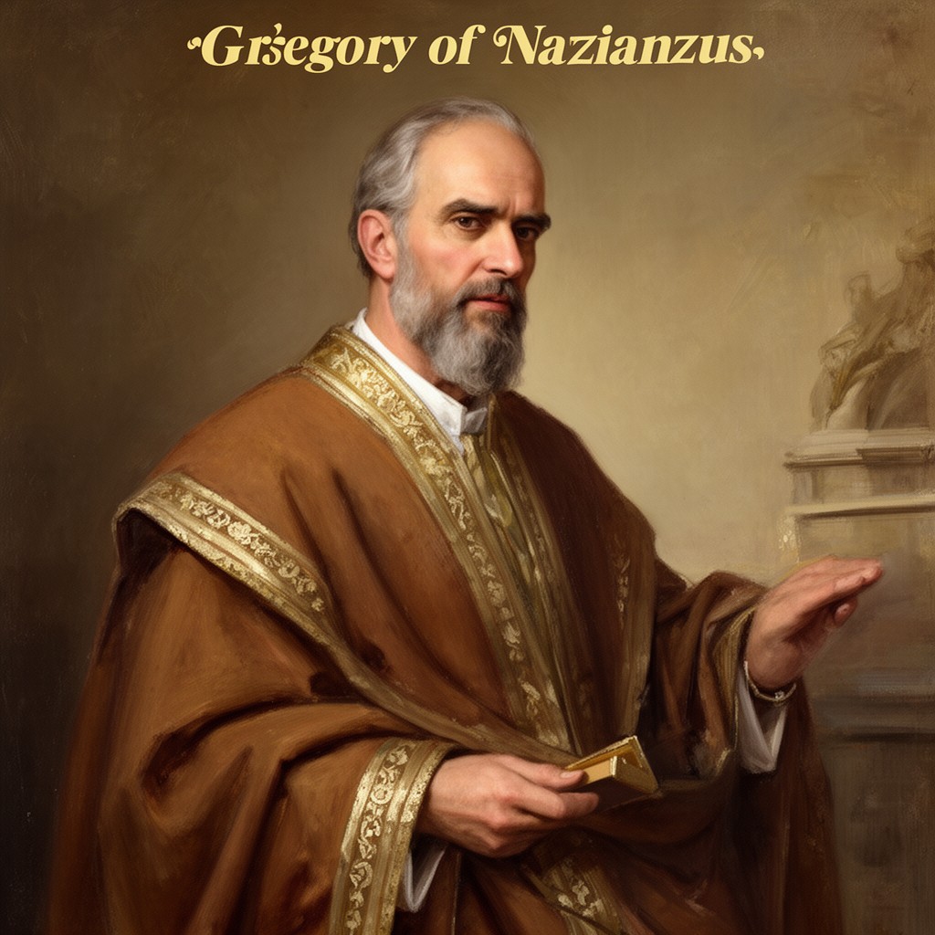 AI-generated illustration of Gregory of Nazianzus