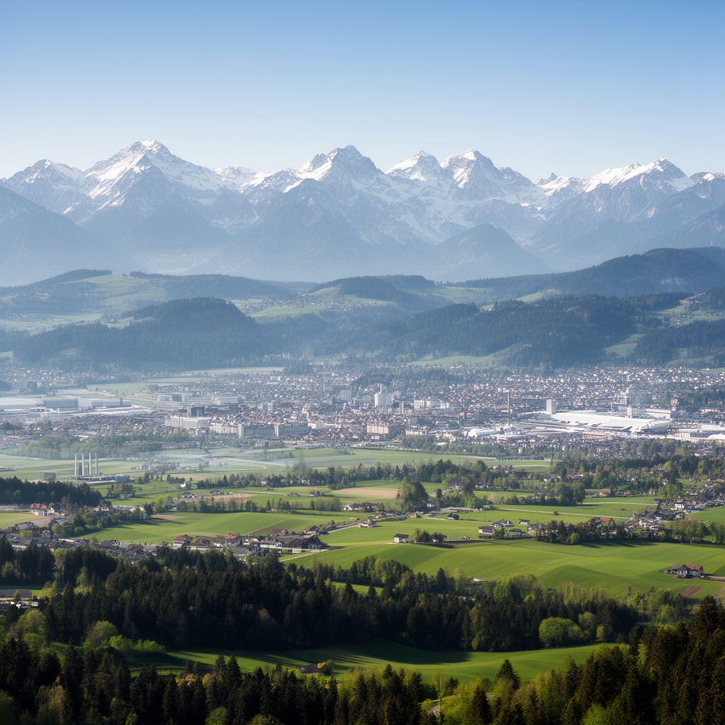 AI-generated illustration of Swiss Plateau