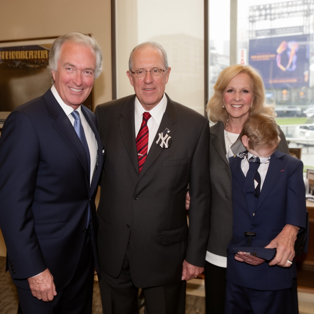 AI-generated illustration of Steinbrenner family