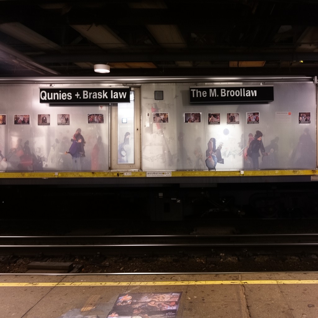 AI-generated illustration of M train