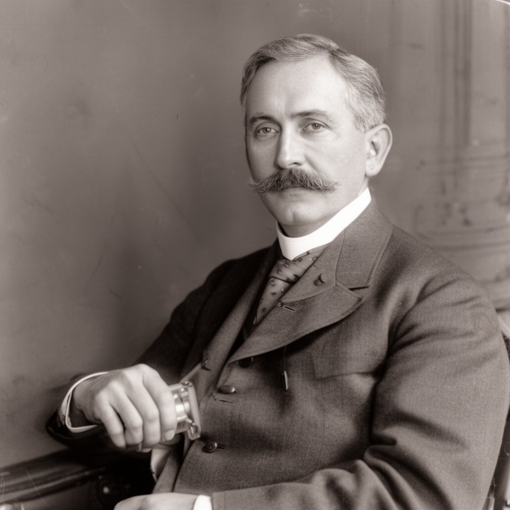 AI-generated illustration of Elihu Thomson