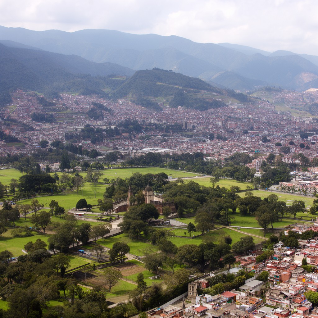 AI-generated illustration of Tlalpan