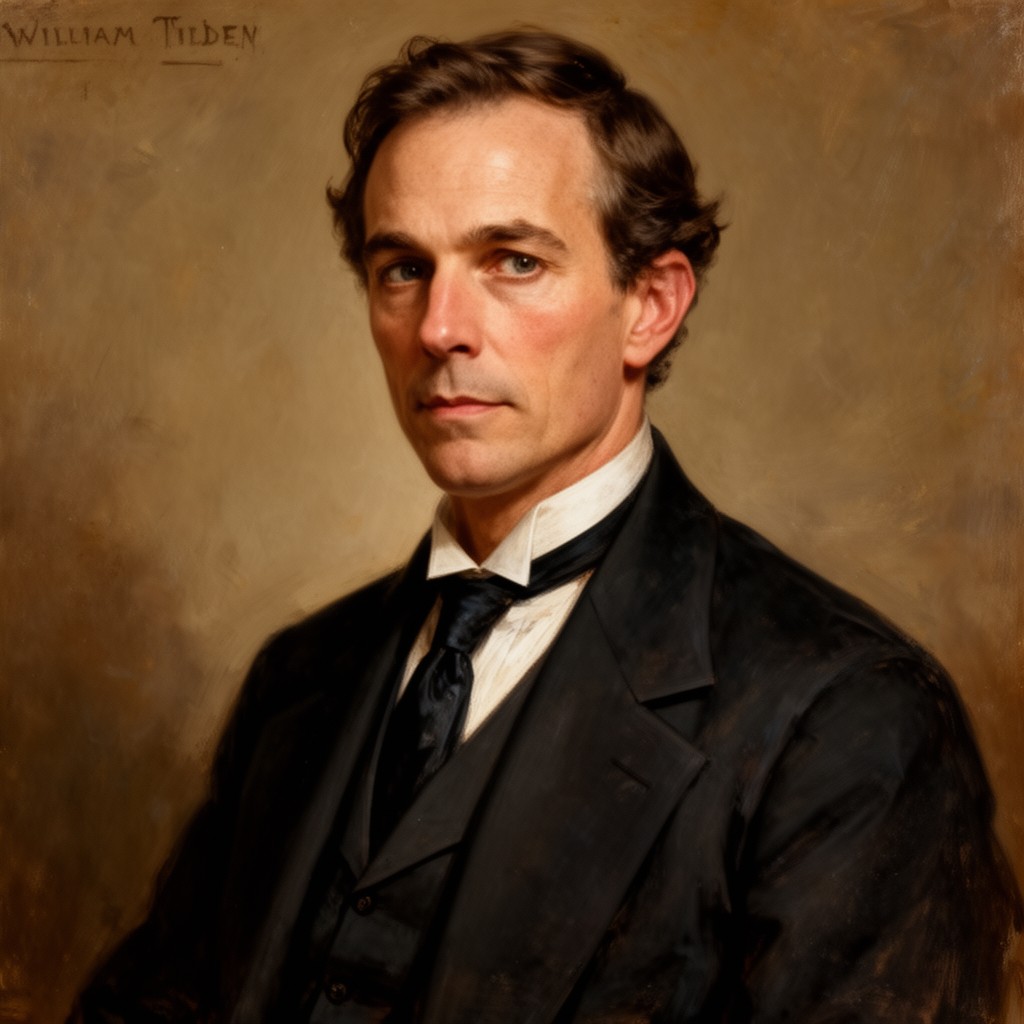 AI-generated illustration of William Tilden Blodgett