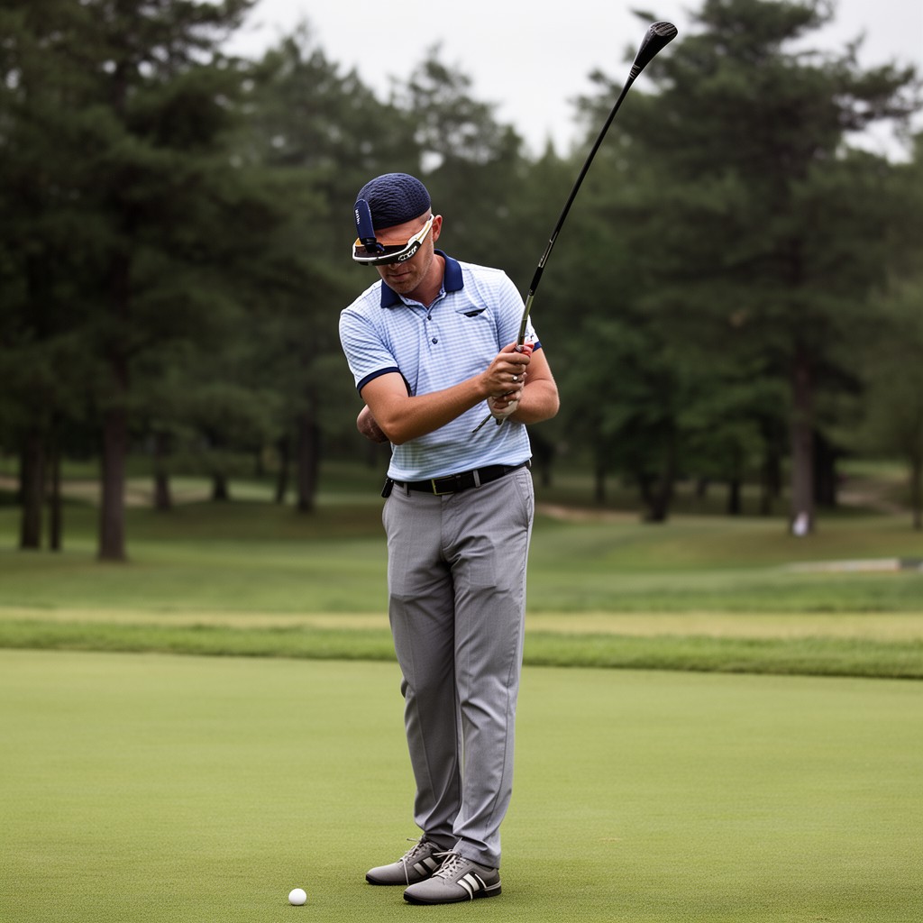 AI-generated illustration of Penn Quakers golf