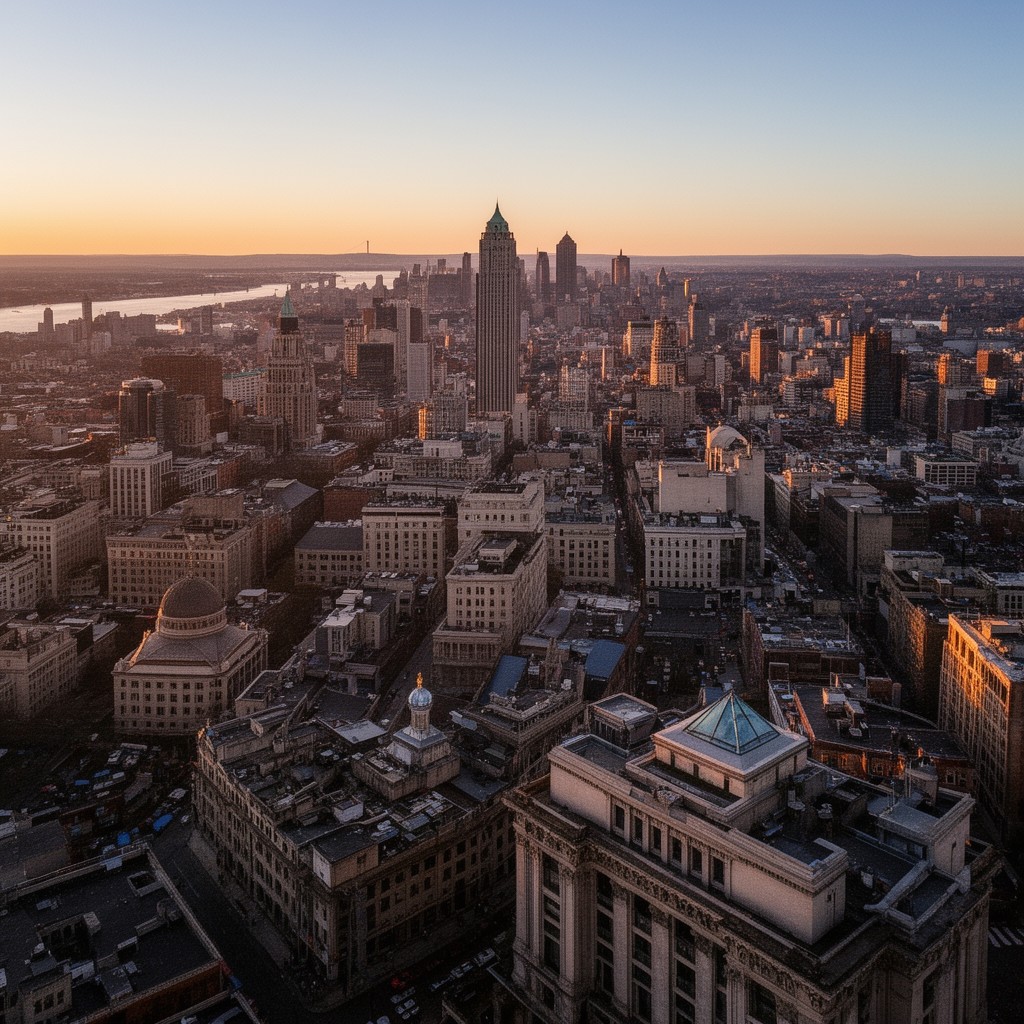 AI-generated illustration of Capital District of New York